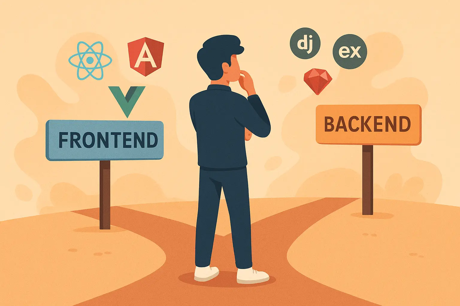 Deciding between Frameworks in Backend and Frontend